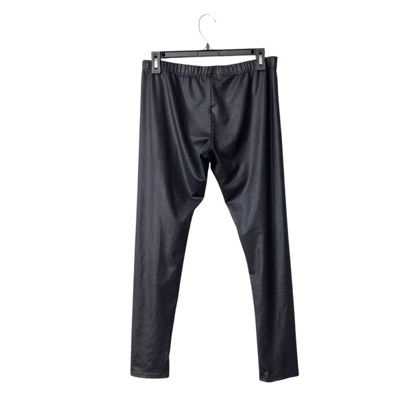 Eye Candy Black Leggings Women's Size XL Pull On Elastic Waist Skinny Stretch - Picture 4 of 5